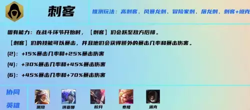 吟游之诗刺客搭配阵容最新，云顶之弈刺客阵容搭配-第2张