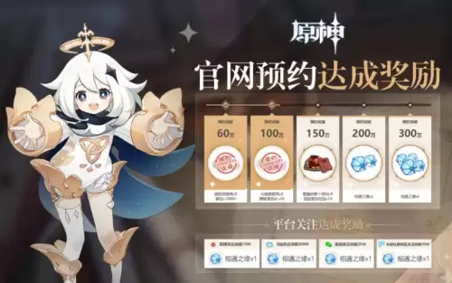 原神预约奖励什么时候结束　原神1000万预约奖励没有-第2张