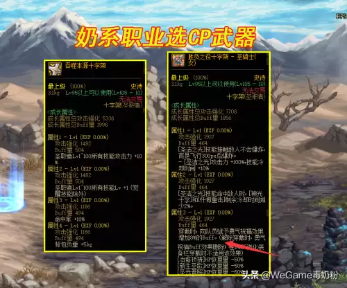 dnf奶妈105级武器选择　dnf奶妈是什么职业-第4张
