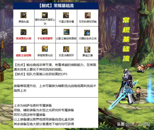 dnf110级剑魂武器选择　剑魂110级4大装备流派选择-第1张