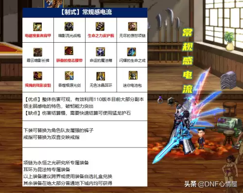 dnf110级剑魂武器选择　剑魂110级4大装备流派选择-第2张
