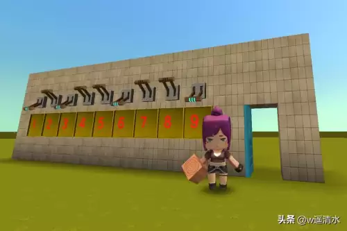 迷你世界怎么做一个防怪门　迷你世界的门怎么制作-第1张