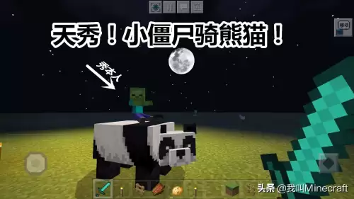 迷你世界怎样把熊猫变成坐骑　我的世界驯服熊猫当坐骑-第2张