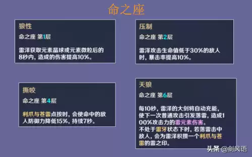 原神雷泽需要什么属性　原神雷泽物理还是元素-第6张