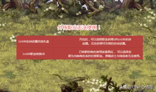 dnf里什么叫外传角色　DNF主角是哪个职业-第4张
