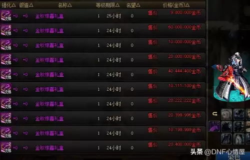 地下城新手豪华礼包　豪华礼包-第3张