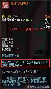 dnf帕拉丁上衣时装技能　帕拉丁时装上衣伤害变化-第5张