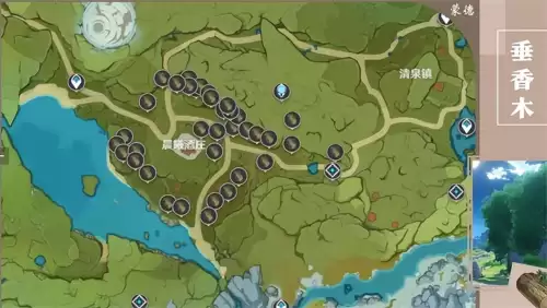 原神鸣神岛枫木在哪　原神鸣神岛木材分布图-第1张
