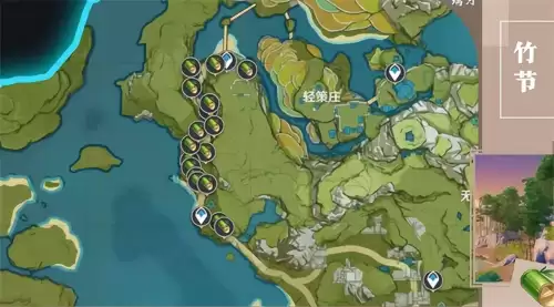 原神鸣神岛枫木在哪　原神鸣神岛木材分布图-第7张