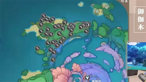 原神鸣神岛枫木在哪　原神鸣神岛木材分布图-第8张