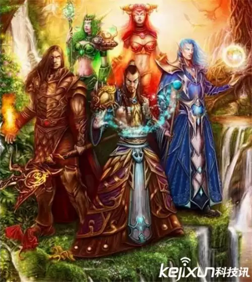 魔兽五色龙分别叫什么　哪个巨龙不属于五色巨龙-第1张
