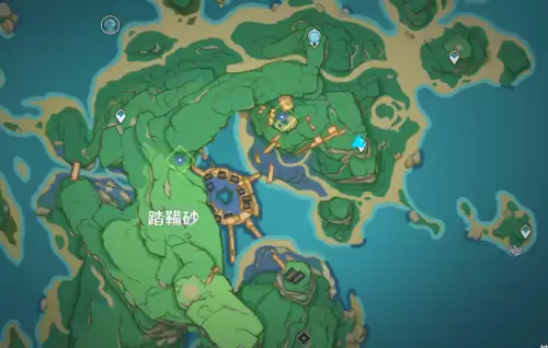 原神稻妻怎么去踏鞴砂钓鱼　如何前往踏鞴砂的岛屿-第15张