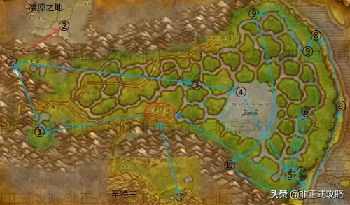 魔兽世界怀旧服暮色森林怎么去悲伤沼泽　魔兽世界尘泥沼泽任务攻略-第3张