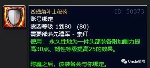魔兽世界70级声望附魔　魔兽世界TBC肩膀附魔-第6张
