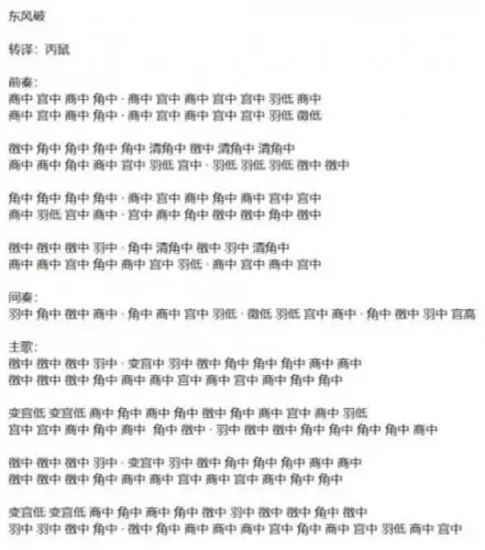 天刀手游怎么录制曲谱　天涯明月刀手游曲谱大全 简单-第3张