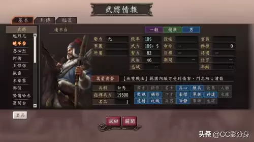 三国志12威力加强版异族　三国志12异族武将全览-第5张