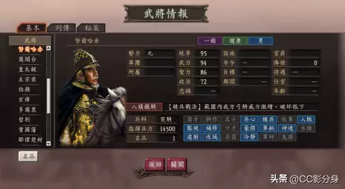三国志12威力加强版异族　三国志12异族武将全览-第7张