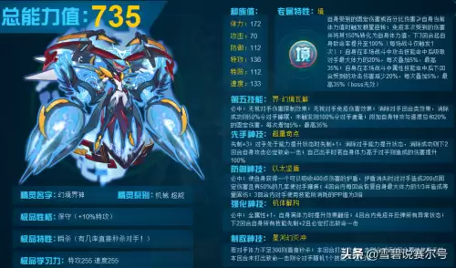 幻境界皇配置　赛尔号PVE全能阵容-第6张