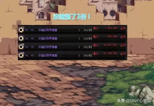 100级地下城什么材料值钱　dnf100级各种材料用途和出处-第1张