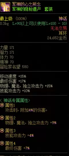 dnf神话装备排行榜　神话装备都有哪些-第2张