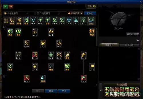 dnf毒神绝刷图加点　地下城与勇士瞎子技能加点-第3张