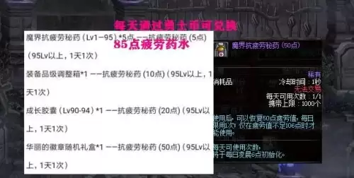 dnf勇士币换疲劳　DNF勇士币有什么用-第4张
