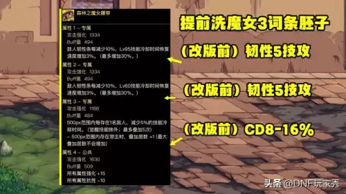 dnf小魔女传说装备选择　dnf小魔女武器需要锻造吗-第4张