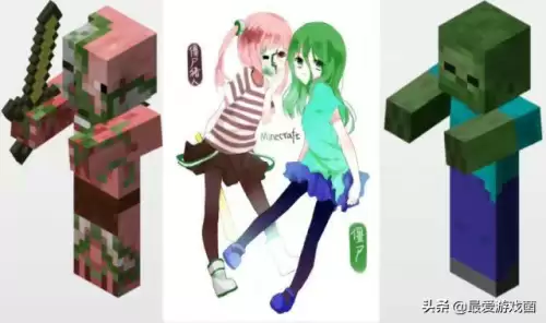 我的世界图片怪物娘化　动漫我的世界怪物娘化-第3张