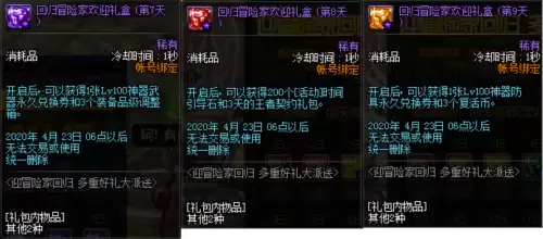 dnf超速入场礼盒　DNF装备提升礼盒-第9张