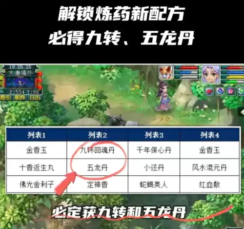 梦幻西游手游药术和什么搭配　梦幻手游全部药术配方-第3张
