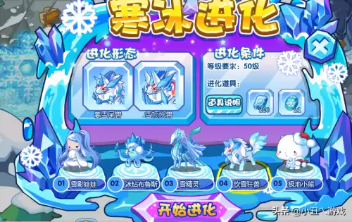 洛克王国饮雪狂兽在哪里抓　洛克王国雪娃娃的进化-第3张