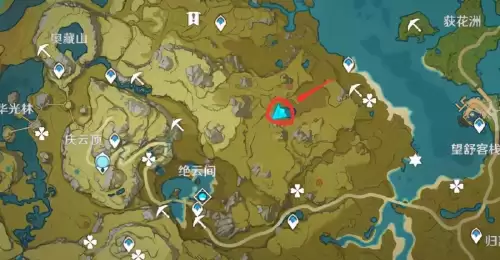原神旧味难寻任务在哪里接　原神绯红玉髓分布图大全-第58张