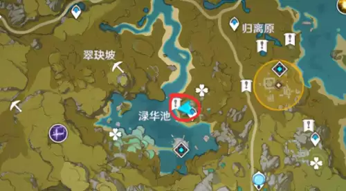 原神旧味难寻任务在哪里接　原神绯红玉髓分布图大全-第89张